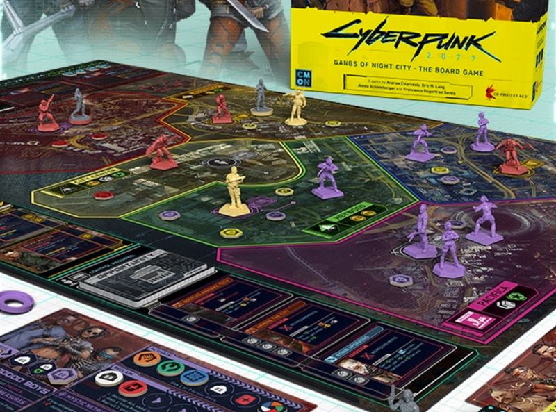 Cyberpunk 2077 stolovka odštartovala kampaň na Kickstarteri, už bola aj prefinancovaná