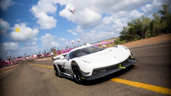 Prv�kr�t vo Forza Horizon m��ete �s� autom s r�chlos�ou cez 655km/h