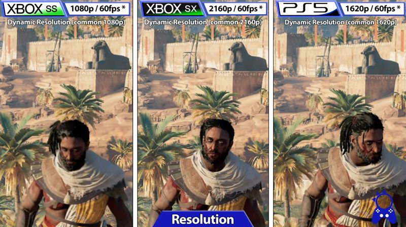 Porovnanie upgradnutho Assassin's Creed Origins