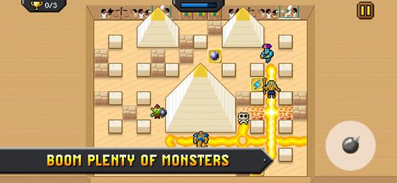 Boom Mania je lok�lna vari�cia na Dyna Blaster �i Bombermana