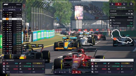 Rozsiahlej gameplay z F1 Manager 2022  