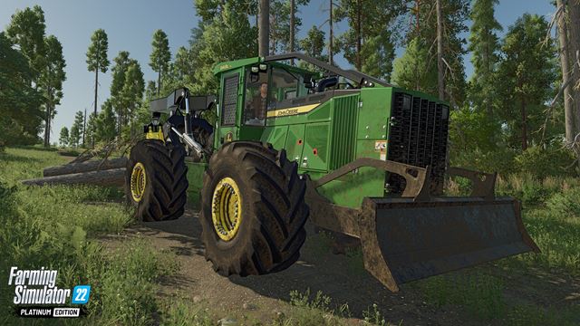 Platinov� ed�cia Farming Simulator 22 pon�ka nov� zna�ky, ma�iny aj mapy 