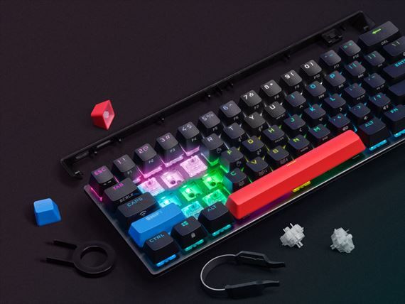 ikovn K70 PRO MINI je novou bezdrtovou, RGB mechanickou klvesnicu od Corsairu