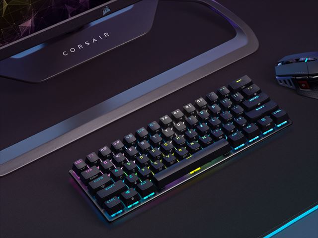 �ikovn� K70 PRO MINI je novou bezdr�tovou, RGB mechanickou kl�vesnicu od Corsairu 