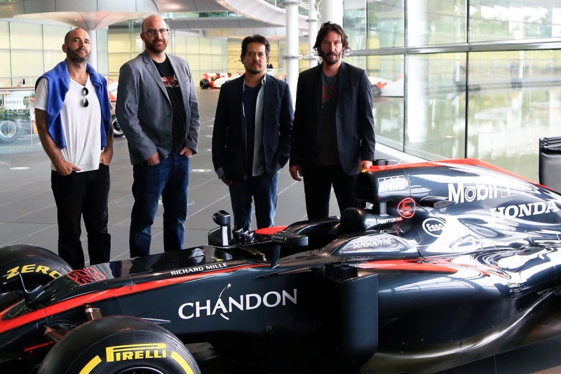 Keanu Reeves pripravuje vlastn F1 dokumentrny seril