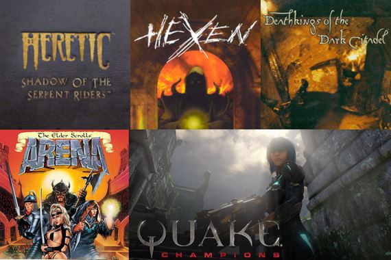 Microsoft spustil preview testovanie na alch 5 hier, ponka Hexen alebo Heretic