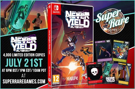 Aerial_Knight's Never Yield dostane limitku pre Switch