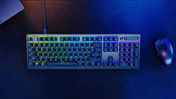 DeathStalker V2 otvára aj s optickými switchmi novú sériu nízkoprofilových mechanických klávesníc od Razeru