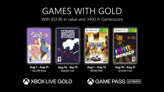 Games with Gold ponuku na august vedie Saints Row 2