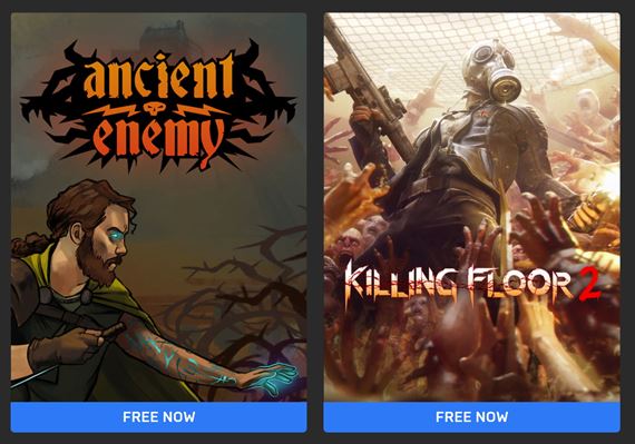 Epic rozdva hry Ancient Enemy a Killing Floor 2