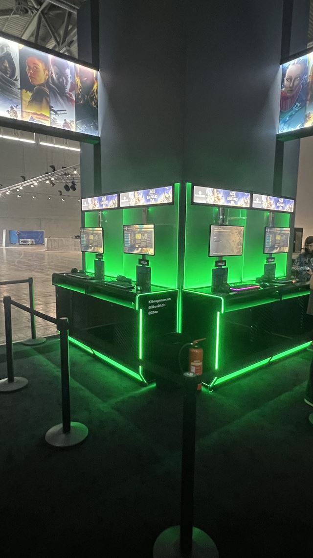 Microsoft uk�zal svoj st�nok na Gamescome 