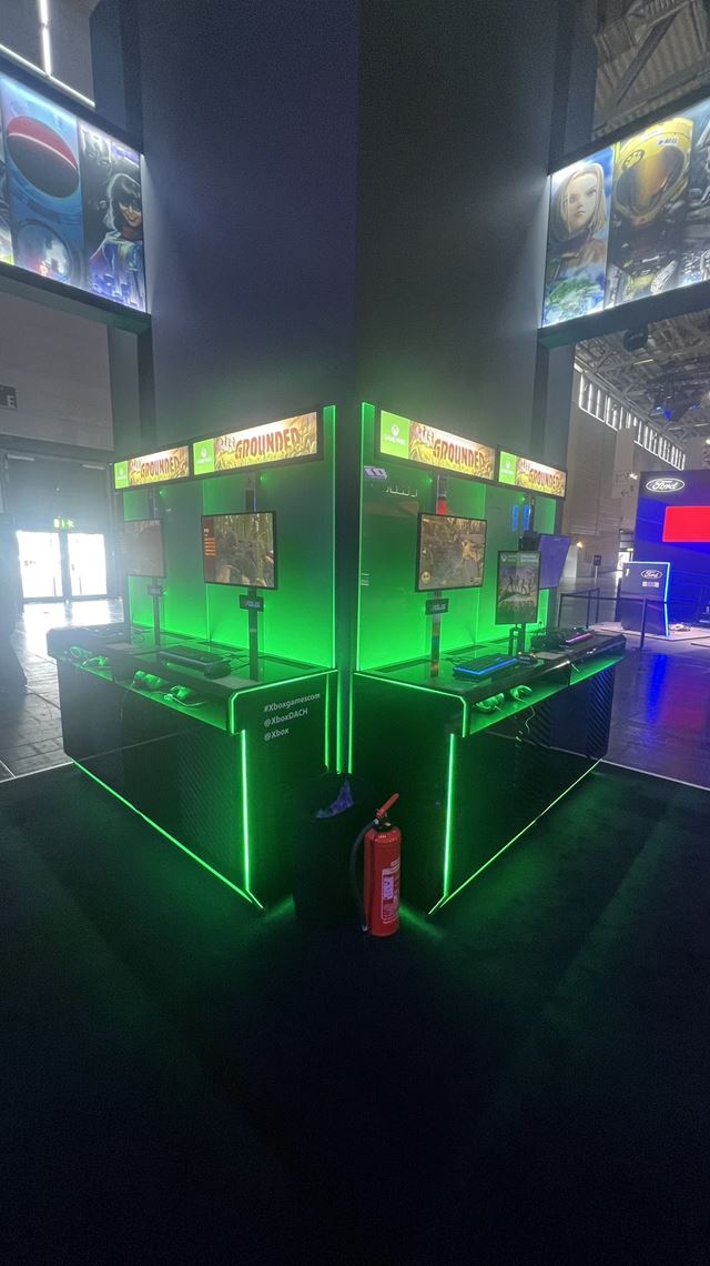 Microsoft uk�zal svoj st�nok na Gamescome 