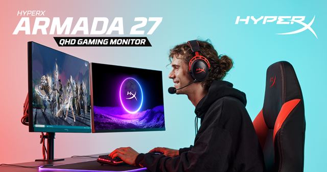 HyperX sa pustil do monitorov, predstavil 25 a 27 palcov verzie 