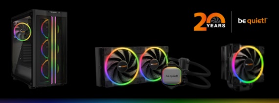 Nemecký výrobca be quiet! oslavuje 20 rokov a predstavuje novinky