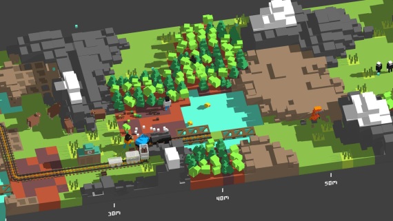 Unrailed je zadarmo na Epic Store