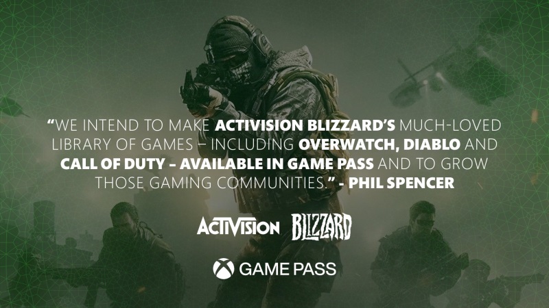 Microsoft sa vyjadril k odkpeniu Activisionu, Call of Duty pjde do Game Passu