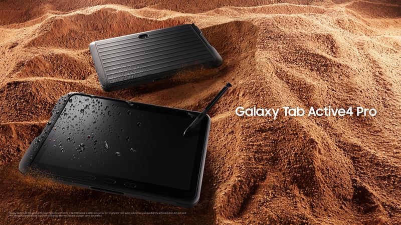Samsung predstavil odolný tablet Galaxy Tab Active4 Pro