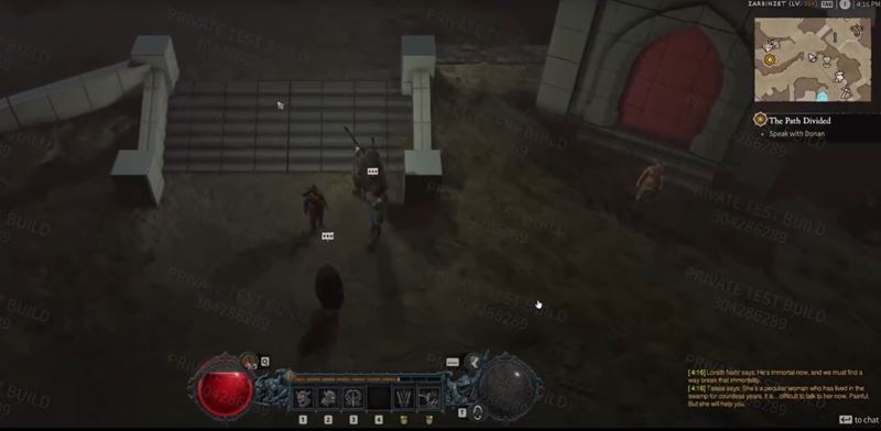 Diablo 4 beta gameplay leaknutý
