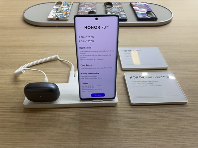 Honor is the IFA Predstavil Honor 70, MagicBook and Honor Pad 