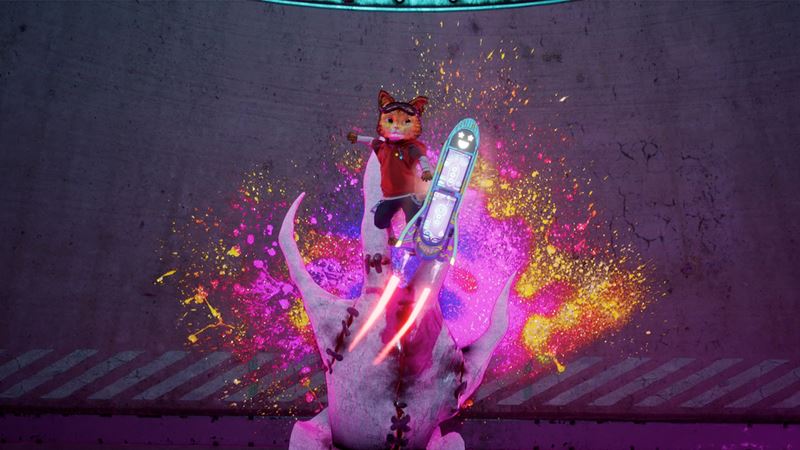Gamescom 2022: V Gori: Cuddly Carnage budete vraždiť jednorožcov s mačkou na hoverboarde