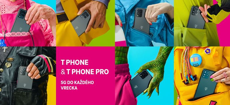 Telekom na náš trh uvádza mobily T Phone a T Phone Pro, rozširuje 5G