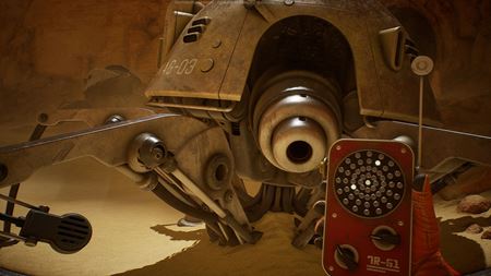 The Invincible ponkne psobiv sci-fi walking adventru s ndychom retro futurizmu  