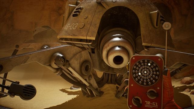 The Invincible pon�kne p�sobiv� sci-fi walking advent�ru s n�dychom retro futurizmu 