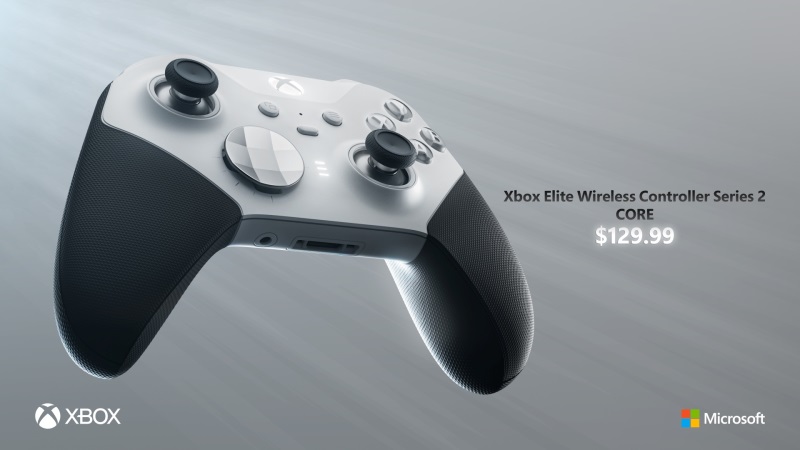 Microsoft predstavil Xbox Elite Wireless Controller Series 2 Core ovlda