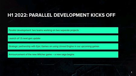 CD projekt stle plnuje Witcher 3 nextgen update na tento rok, zrove zaal vvoj dvoch AAA titulov  