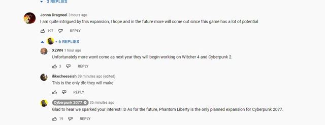 CD Projekt potvrdil, e Phantom Liberty bude jedin expanzia pre Cyberpunk 2077 