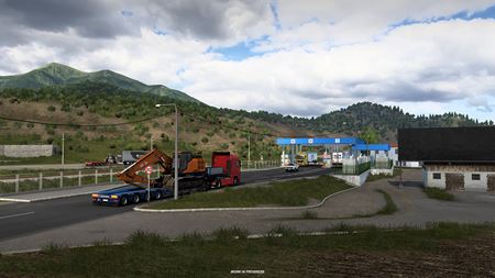 Euro Truck Simulator 2 ukazuje hrani�n� priechody z�padn�ho Balk�nu  