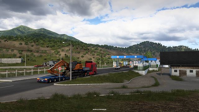 Euro Truck Simulator 2 ukazuje hrani�n� priechody z�padn�ho Balk�nu 