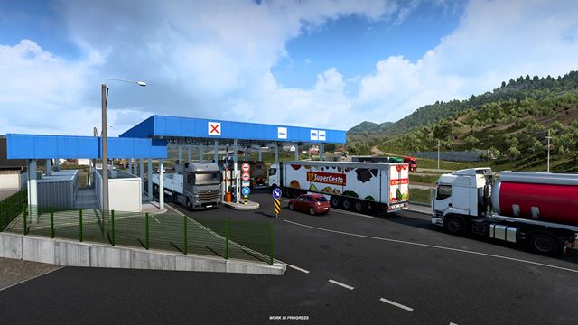 Euro Truck Simulator 2 ukazuje hrani�n� priechody z�padn�ho Balk�nu 