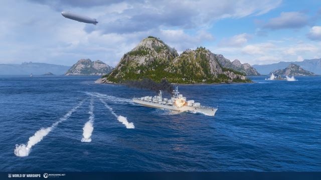 Janu�rov� update World of Warships sprev�dzaj� vzducholode 