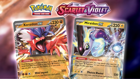 K Pokmon: Scarlet & Violet prichdza aj kartov hra, vracia mechaniku Pokmon ex a predstavuje Pokmon tera