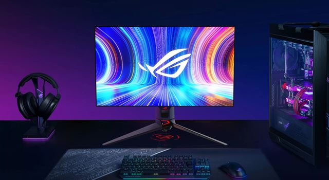 Asus predstavil nov ROG notebooky, desktopy a aj OLED monitor 