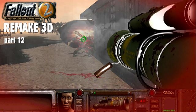 �ak�te na Fallout 5? Sk�ste zatia� Fallout 2 Remake z poh�adu prvej osoby 