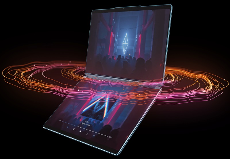 Lenovo predstavilo nov dvojdisplejov notebook Yoga Book 9i