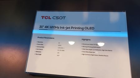TCL na CES ukzalo tlaen OLED obrazovky  