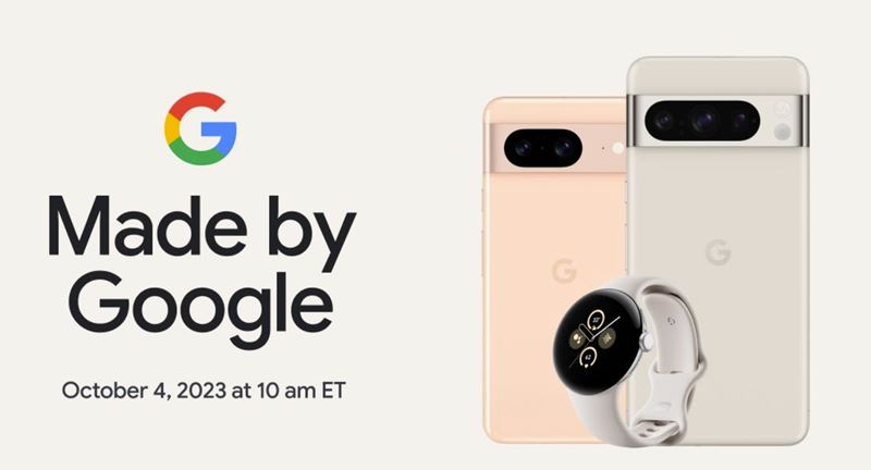 Google dnes predstav svoje Pixel 8 mobily