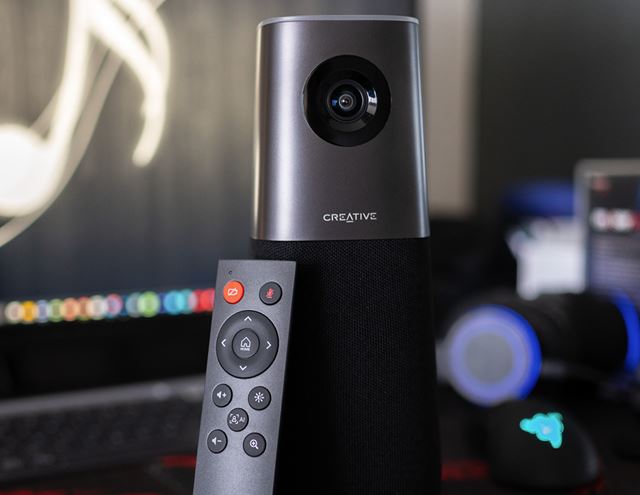 Creative predstavilo 4K kameru pre meetingy - Creative Live! Meet 4K 