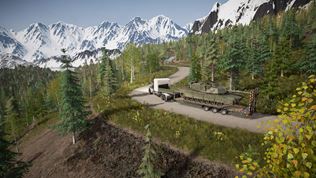 Gamescom 2023: V Alaskan Road Truckers konene zistte, ak to je by nielen kaminom, ale aj kamionistom! 