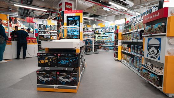 Lego otvorilo prvý Lego Store na Slovensku