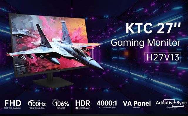 KTC vydalo dva v nov monitory 1080p/100Hz triede a jeden 1440p/240Hz OLED za dobr cenu 
