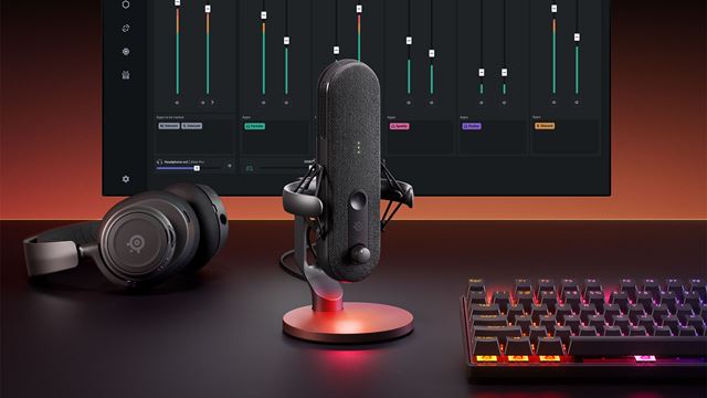 SteelSeries predstavil Alias mikrofny 