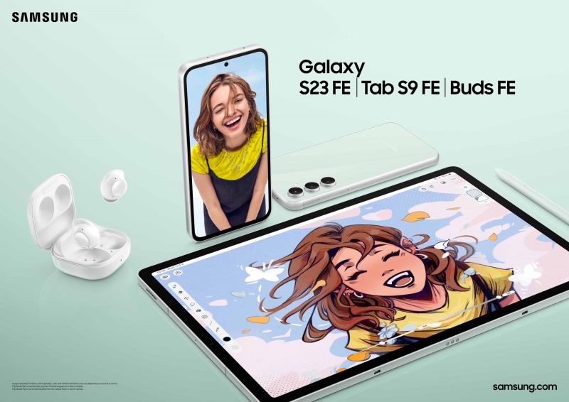 Samsung predstavil Galaxy S23 FE, Galaxy Tab S9 FE a Galaxy Buds FE