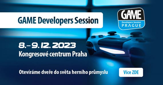 GAME Developers Session Prague 2023 bola naplánovaná na december