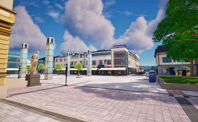 Sv�t� Martin je teraz ako mod do�Fortnite, pon�ka mapu Martina 