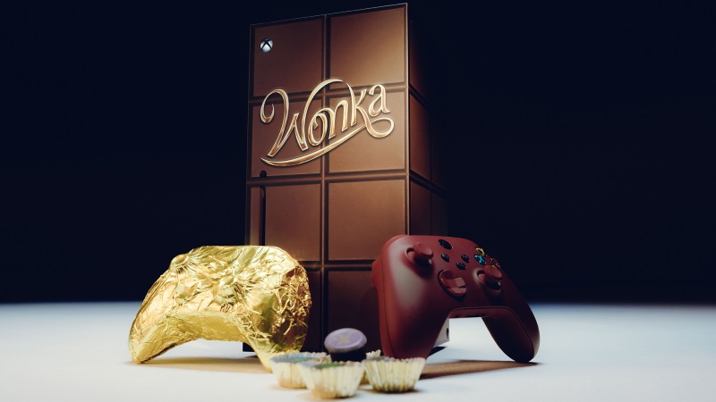 Microsoft dal do sae Xbox Series X Wonka edciu