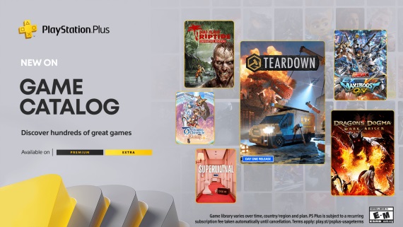 PS Plus Premium a Extra hry predstavené
